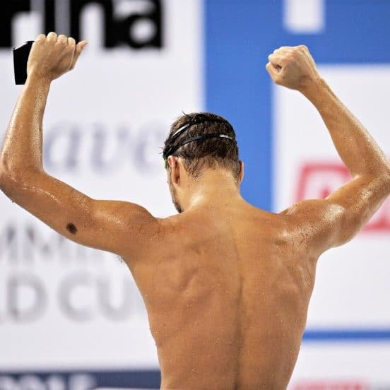 Why is shoulder pain common in swimmers?