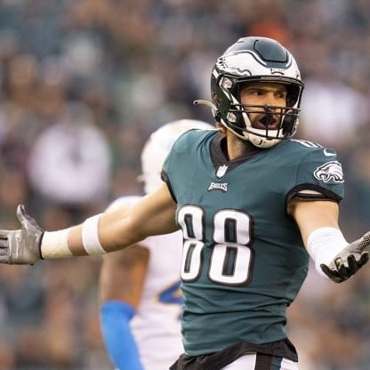 Photos: Dallas Goedert in the NFL with the Philadelphia Eagles