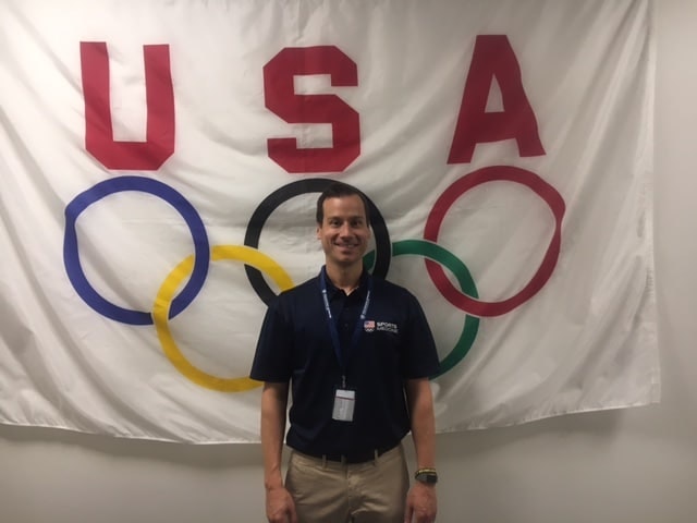 Ken Guzzardo at Olympics (OTC)