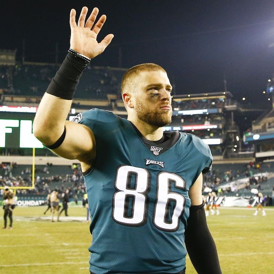 Week 16: Fractured rib – Zach Ertz