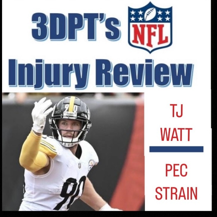 Pittsburgh Steelers TJ Watt being evaluated for pec injury