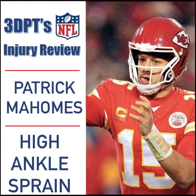 High ankle sprain recovery time in NFL: How is Patrick Mahomes playing for  Chiefs one week after injury?