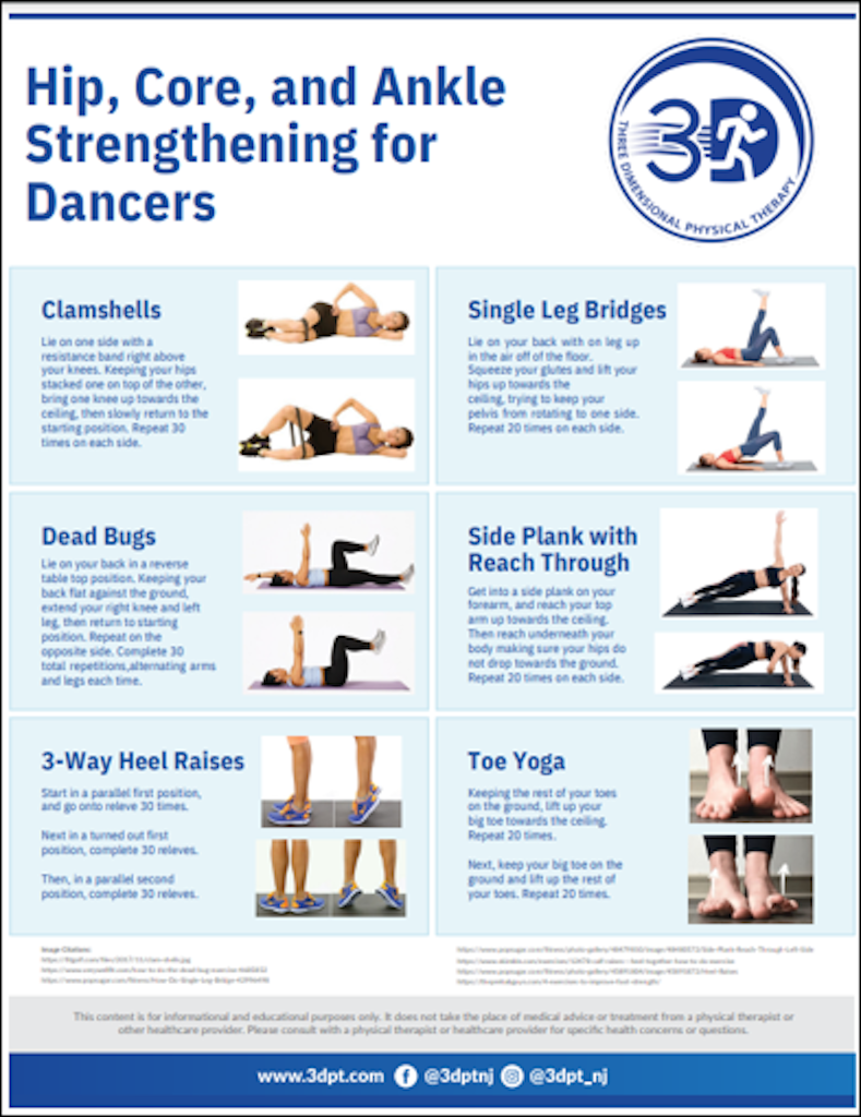 Ballet Strength Program.pdf Downloadable Resources - 3 Dimensional Physical Therapy