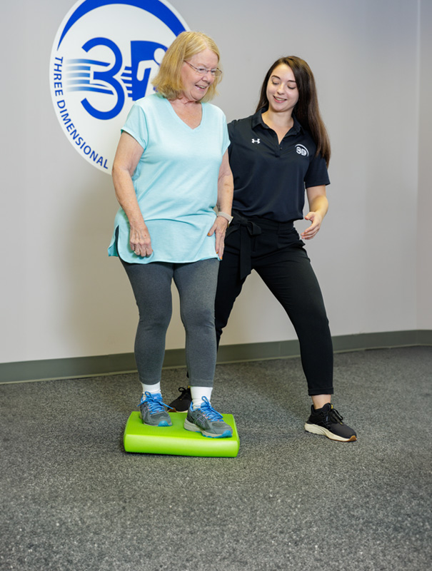 Balance Screening and Training 3 Dimensional Physical Therapy
