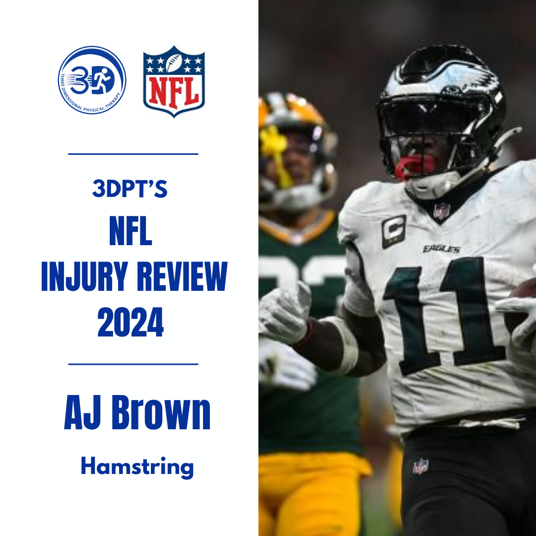 2024 NFL Week 3 AJ Brown 3 Dimensional Physical Therapy