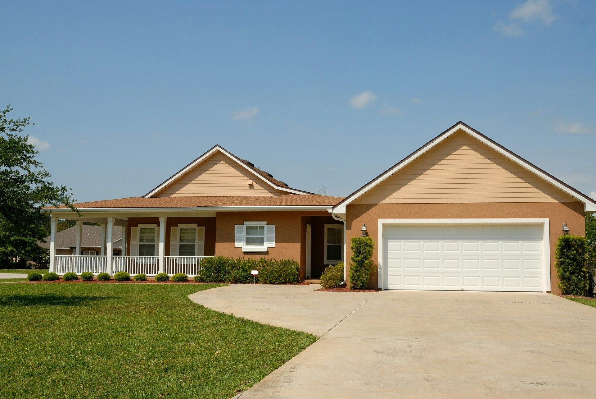 Driveway dumpster placement