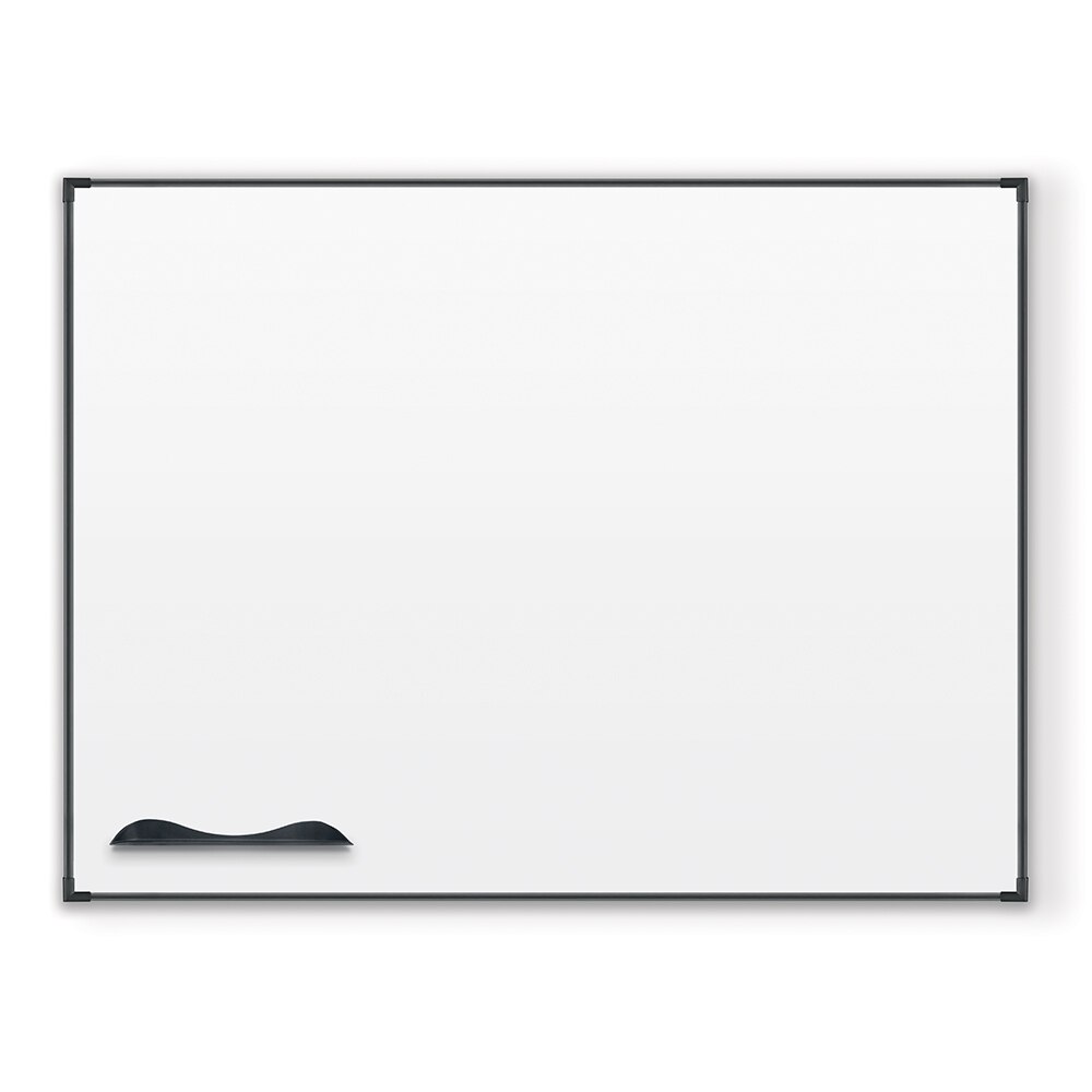 MasterVision Maya Steel DryErase Board, Aluminum Frame All Dry Erase