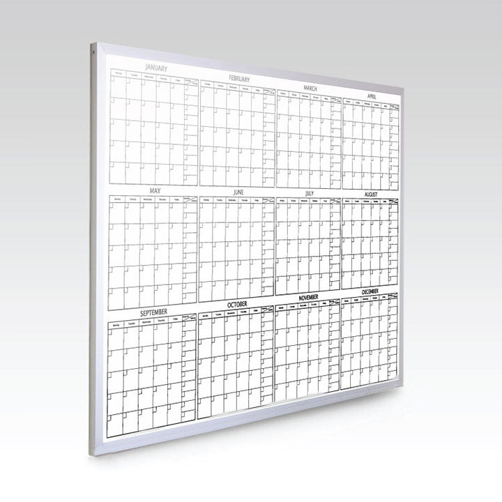 MasterVision Gold Ultra Planning Board Magnetic Dry Erase Grid With