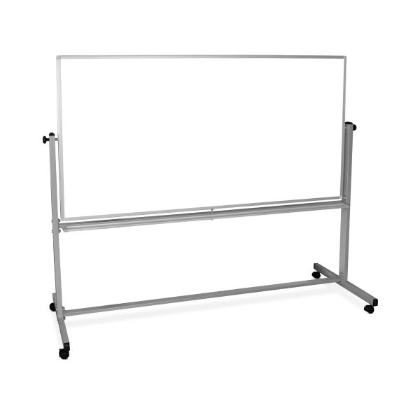 Mobile Double-Sided Magnetic Whiteboard - All Dry Erase