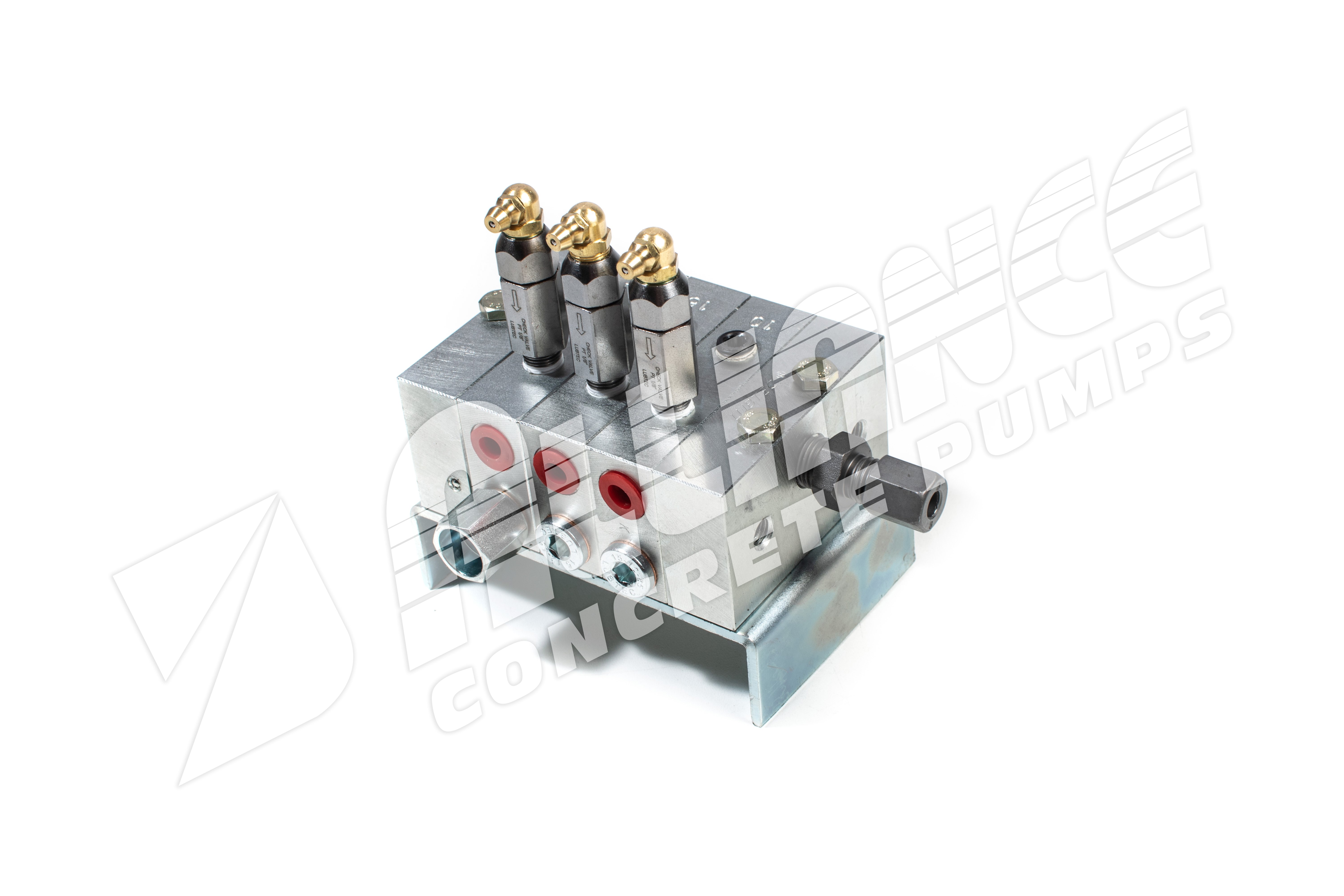 Hopper Lubrication Block 6 Port (Grease Distribution Block) Alliance