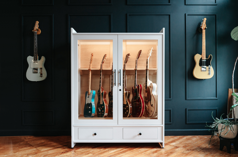 Electric Guitar Humidity Overview American Music Furniture