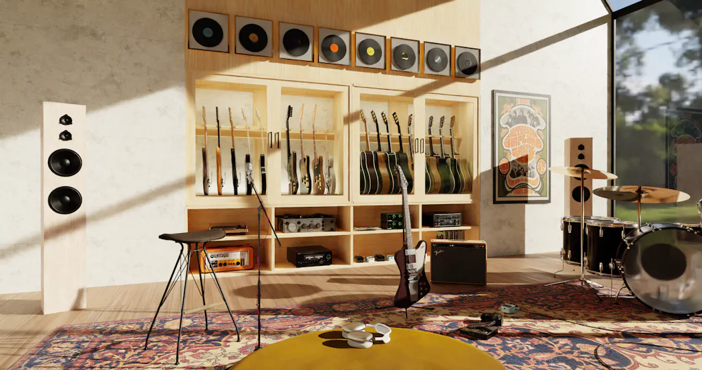 Audiophile Furniture & Vinyl Storage - American Music Furniture