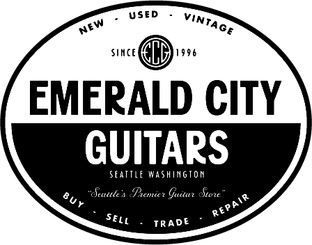 emerald city guitars seattle washington logo