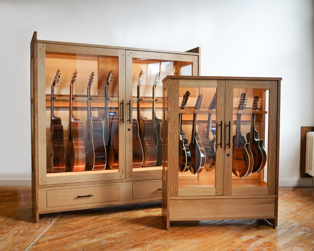 Guitar Displays American Music Furniture