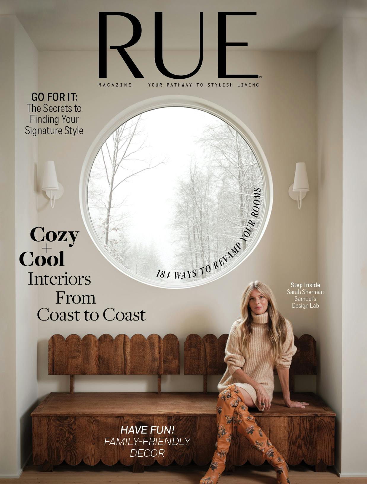 american music furniture rue magazine winter 2023 cover feature