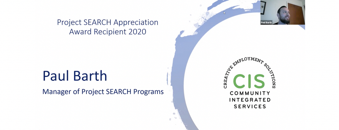 CIS’ Paul Barth Wins Project SEARCH Recognition Award