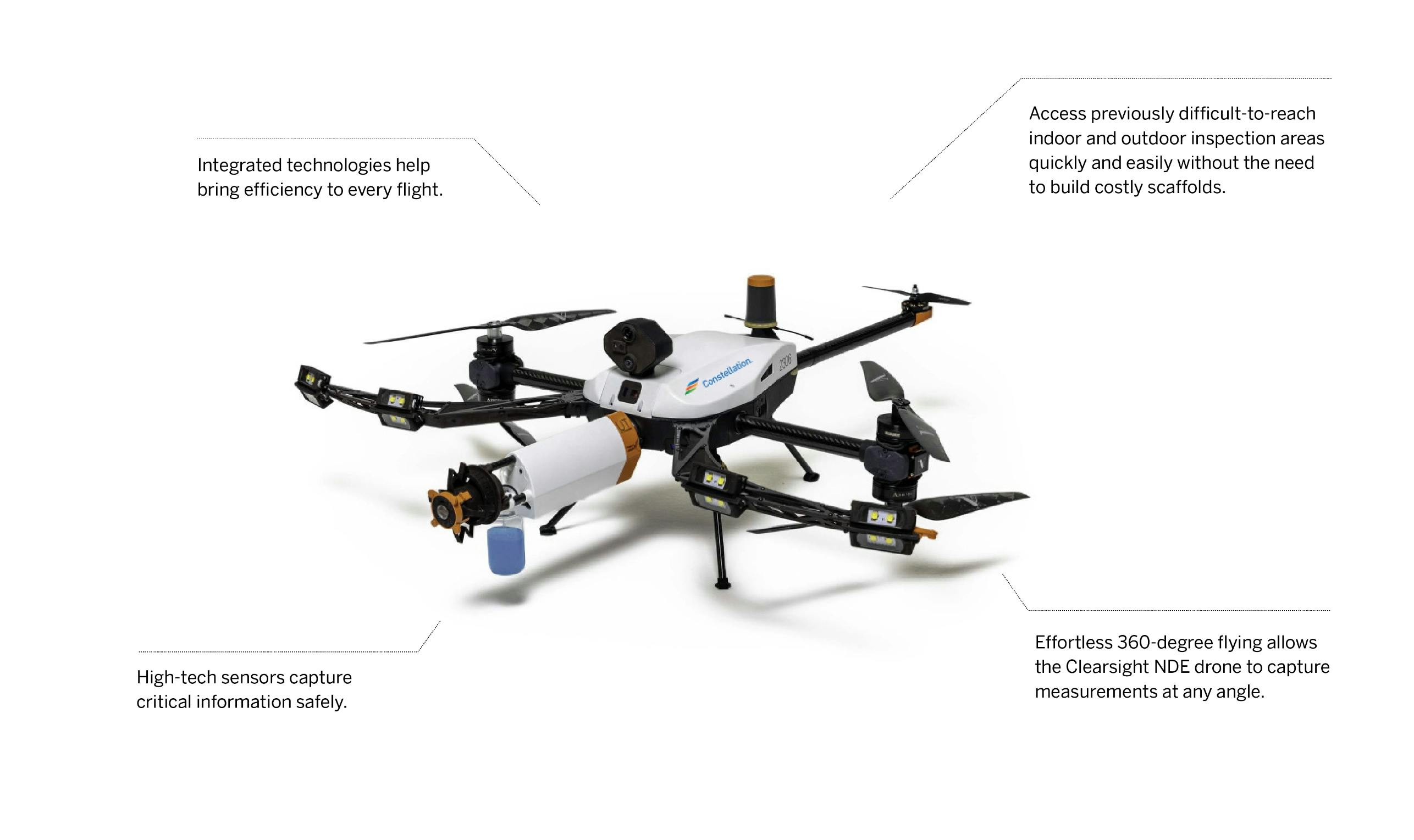 clearsight&#039;s inspection drone features