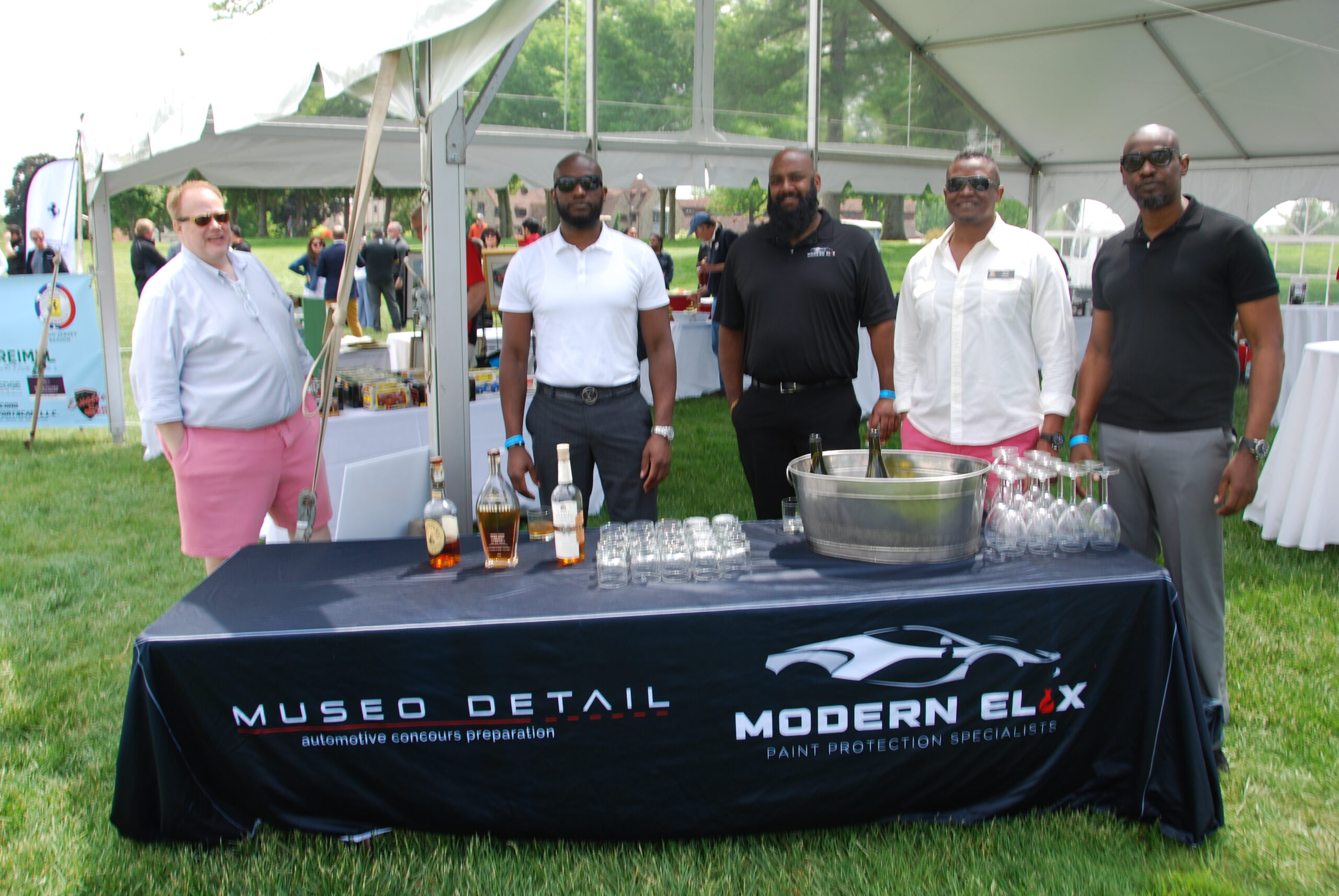 Bourbon tasting experience at Concorso