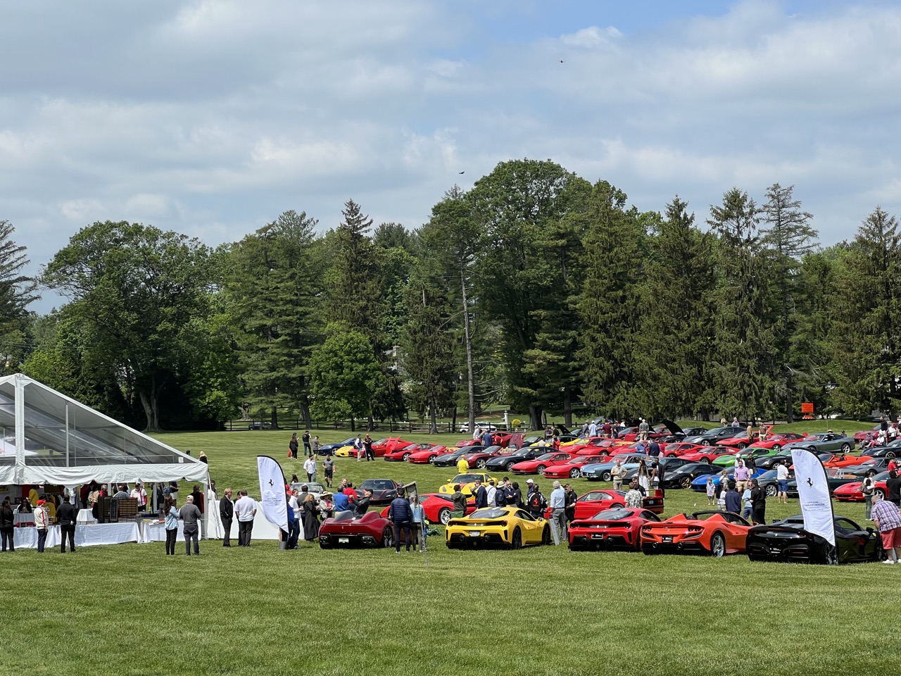 Concorso showfield at Aronimink 2023