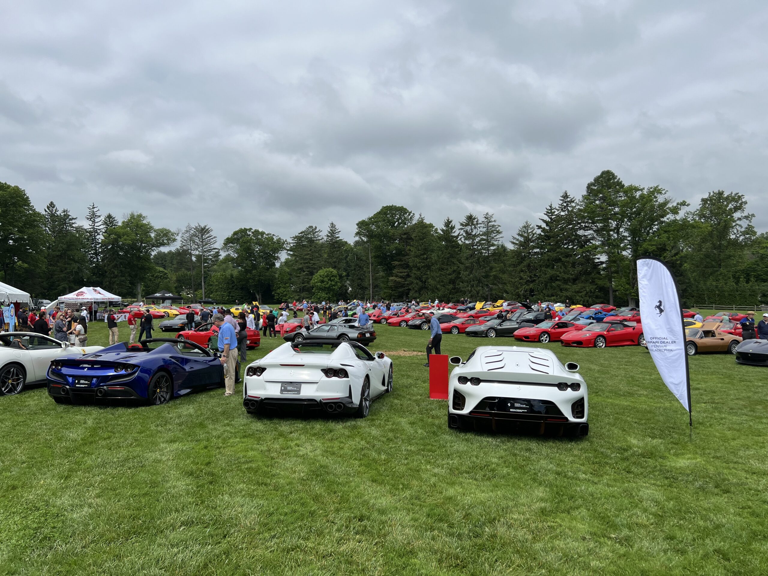 Pennsylvania Concorso Ferrari 2024 at Aronimink