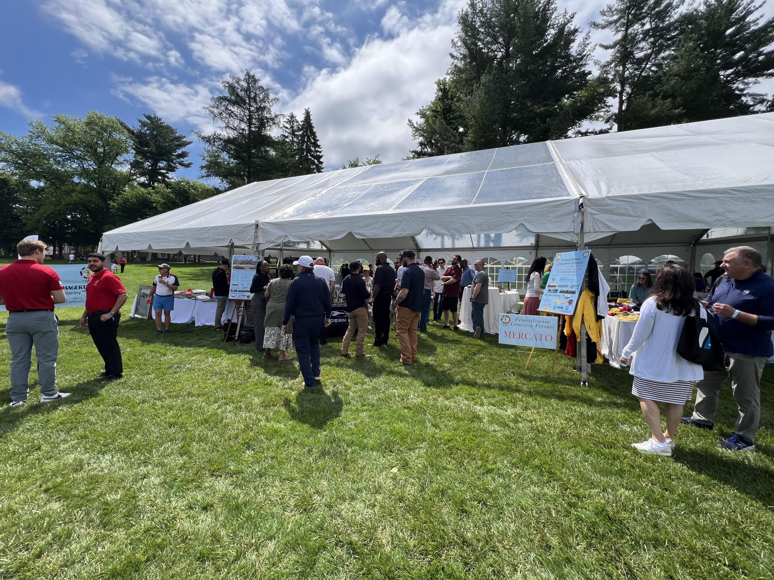 Pennsylvania Concorso Ferrari 2024 at Aronimink