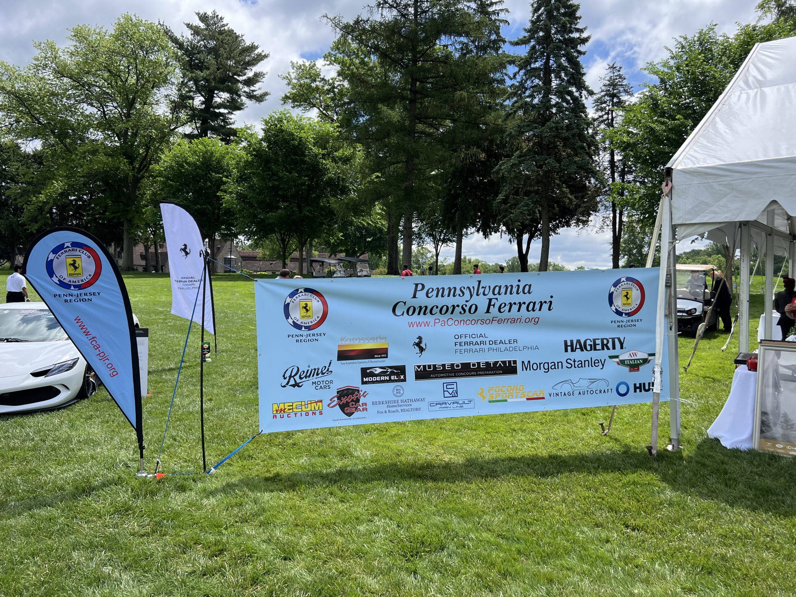 Pennsylvania Concorso Ferrari 2024 at Aronimink