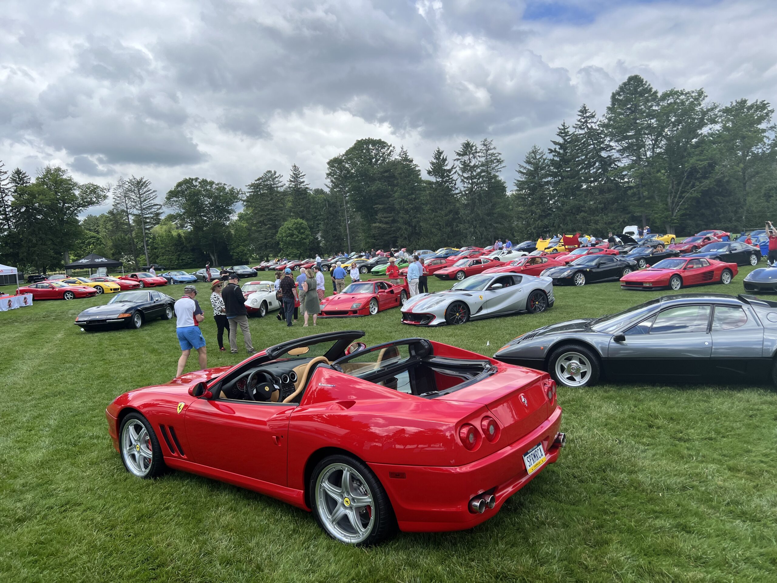 Pennsylvania Concorso Ferrari 2024 at Aronimink