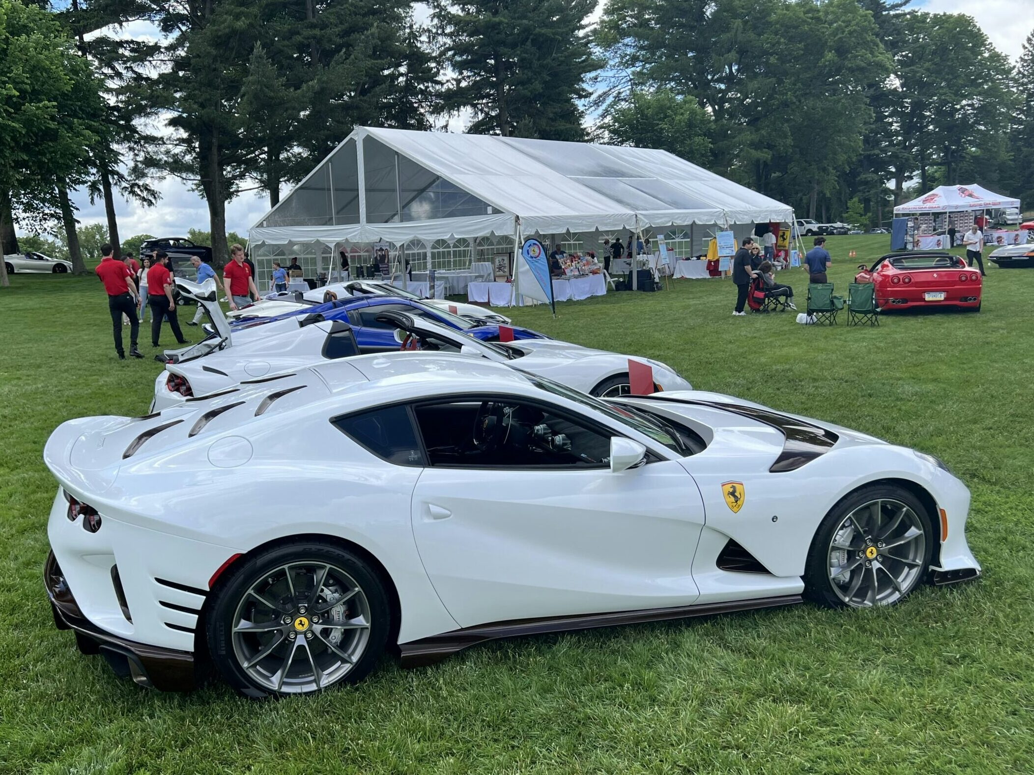 Pennsylvania Concorso Ferrari 2024 at Aronimink