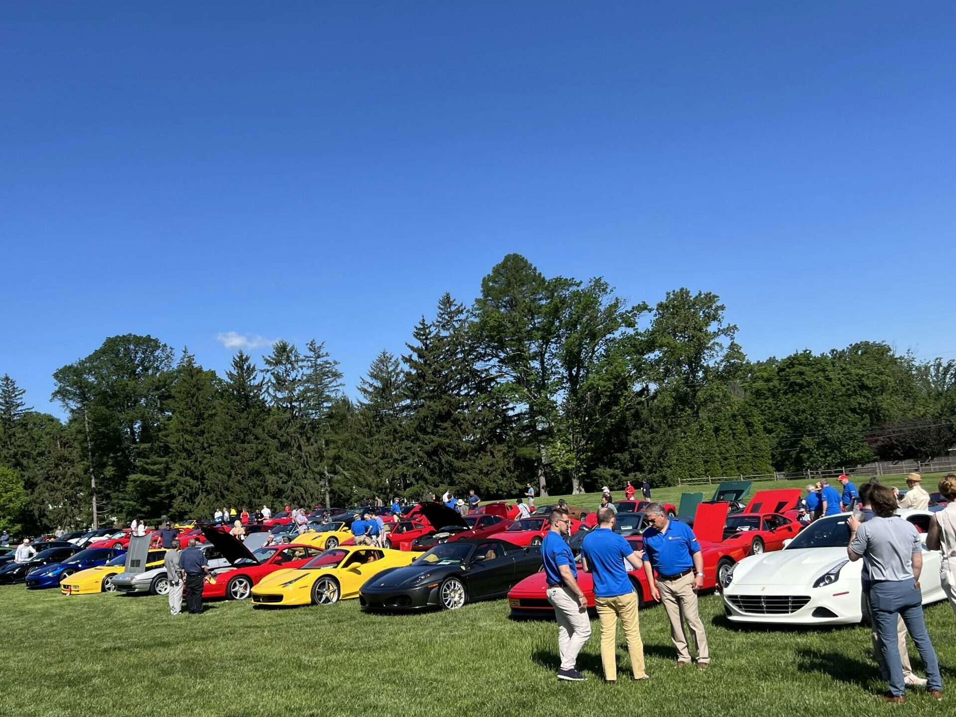 Pennsylvania Concorso Ferrari 2025 at Aronimink