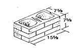 Standard Concrete Masonry Units Brick Block
