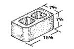 Standard Concrete Masonry Units Bullnose