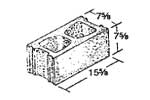 Standard Concrete Masonry Units Control Joint