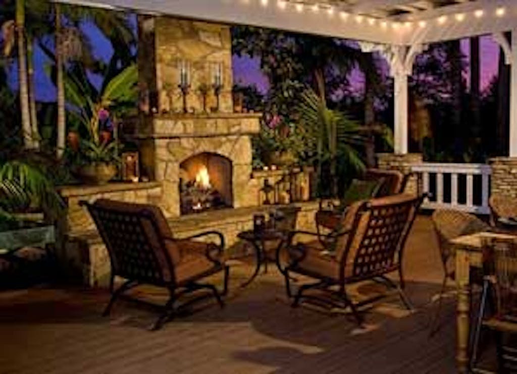 Eldorado Outdoor Living Fireplace