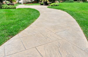 paving stone walkway