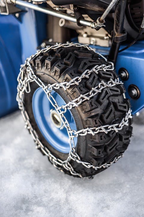 tire chains for ground support equipment