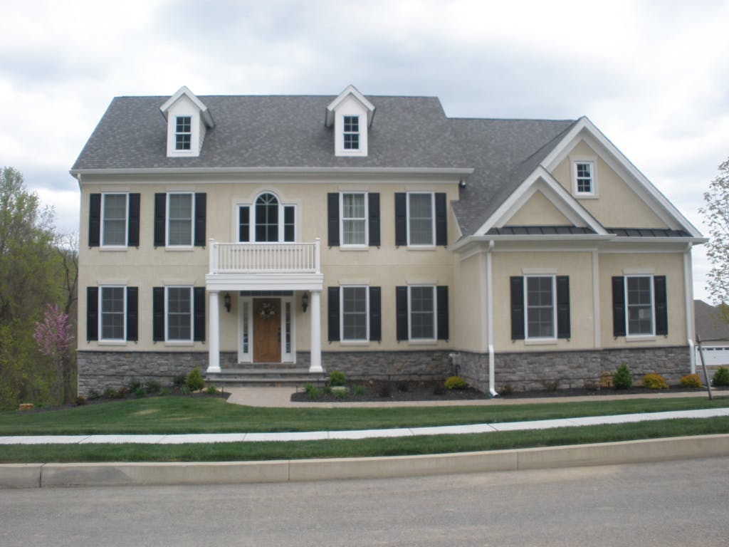 Stucco exterior