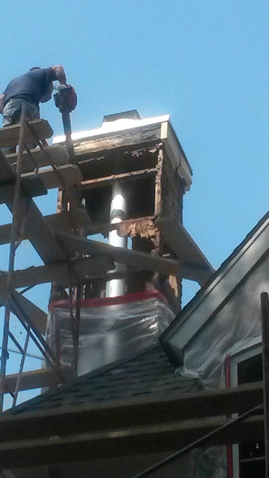 Chimney remediation