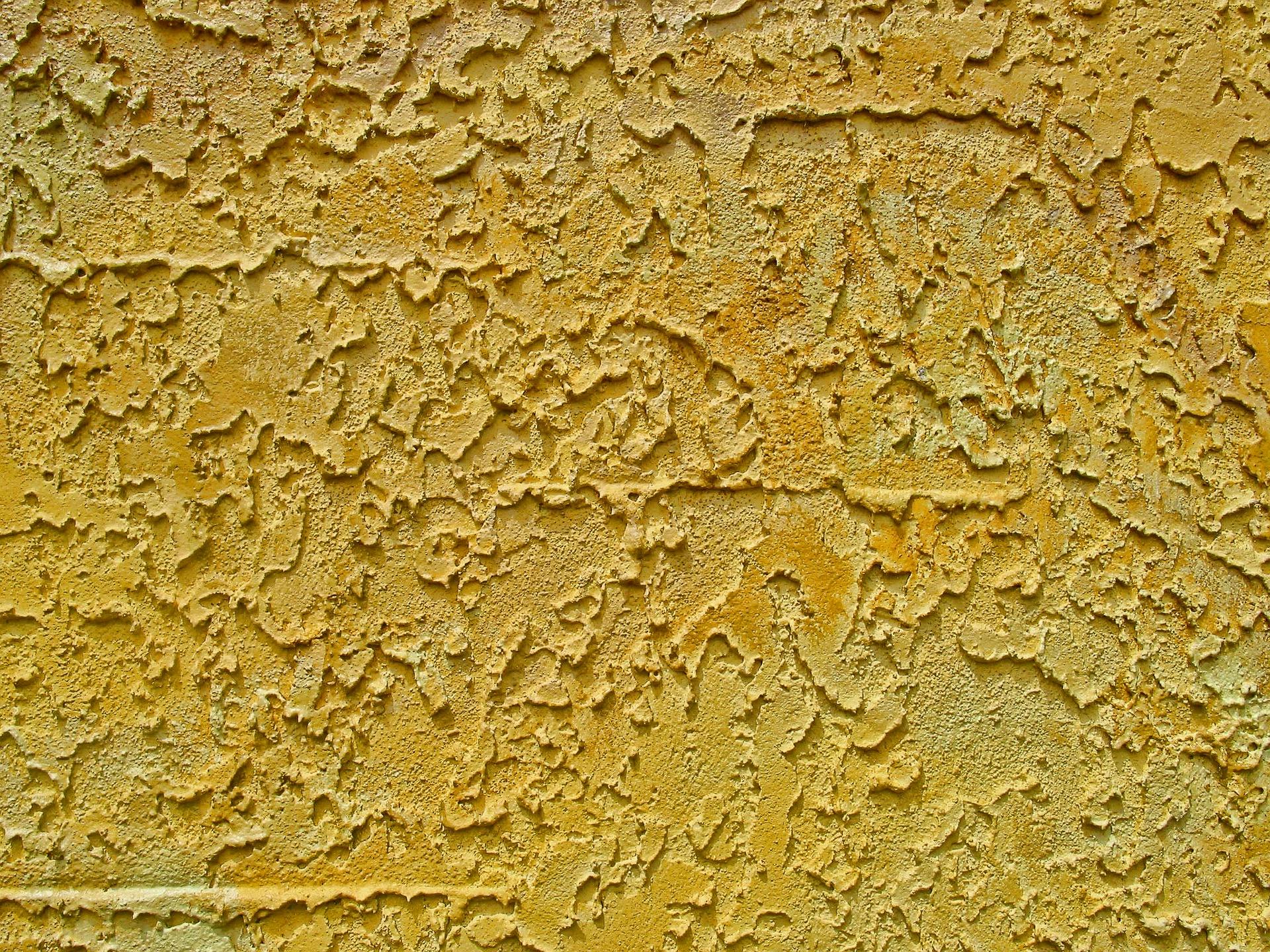 Yellow stucco