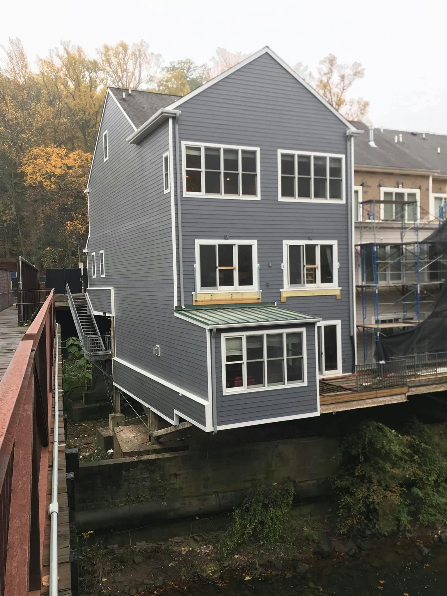 Waterfront siding remediation