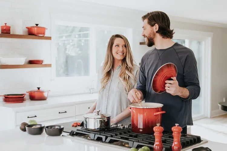 Couple Cooking