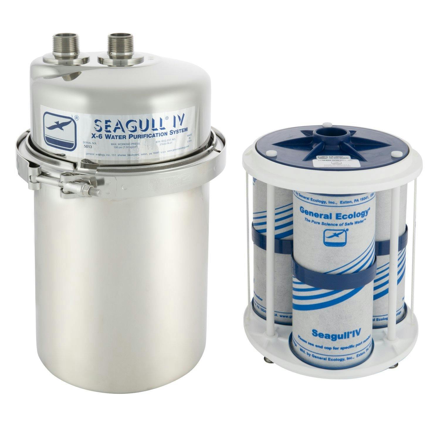 General Ecology SEAGULL IV 浄水器 Seagull® IV X-6, 1” NPT Ports - General Ecology