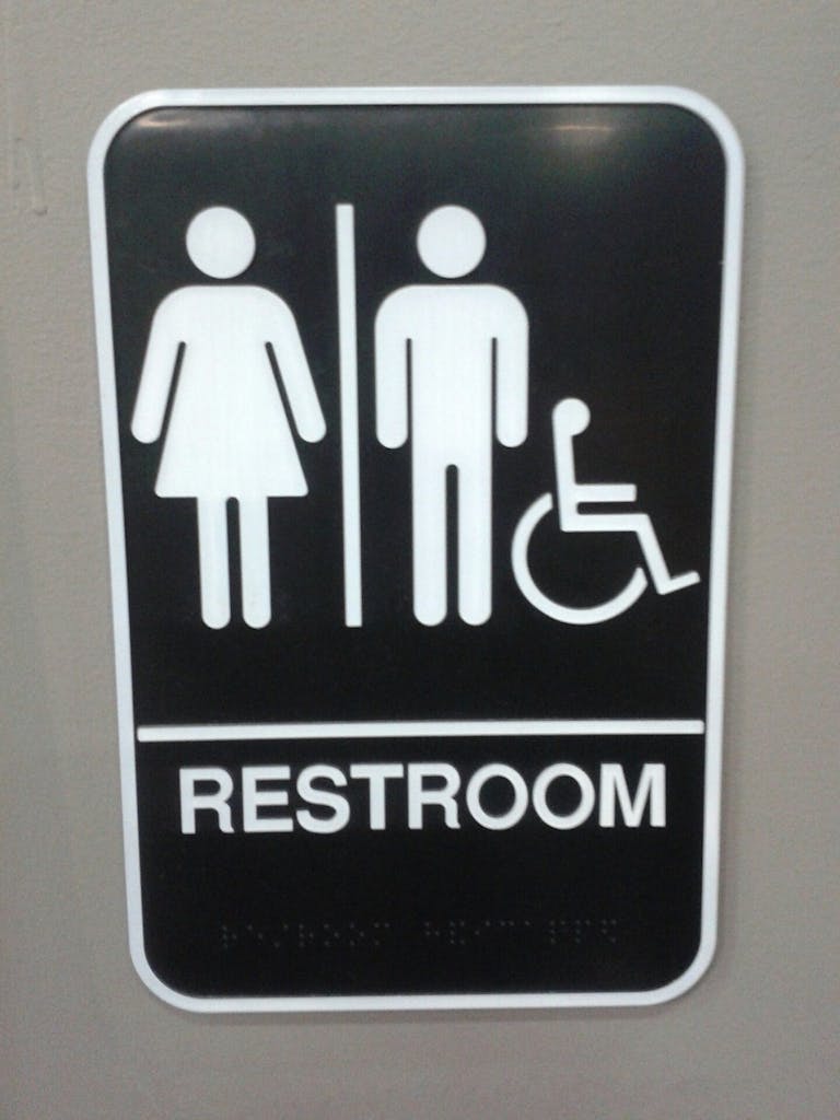 Restroom personal comfort doctrine