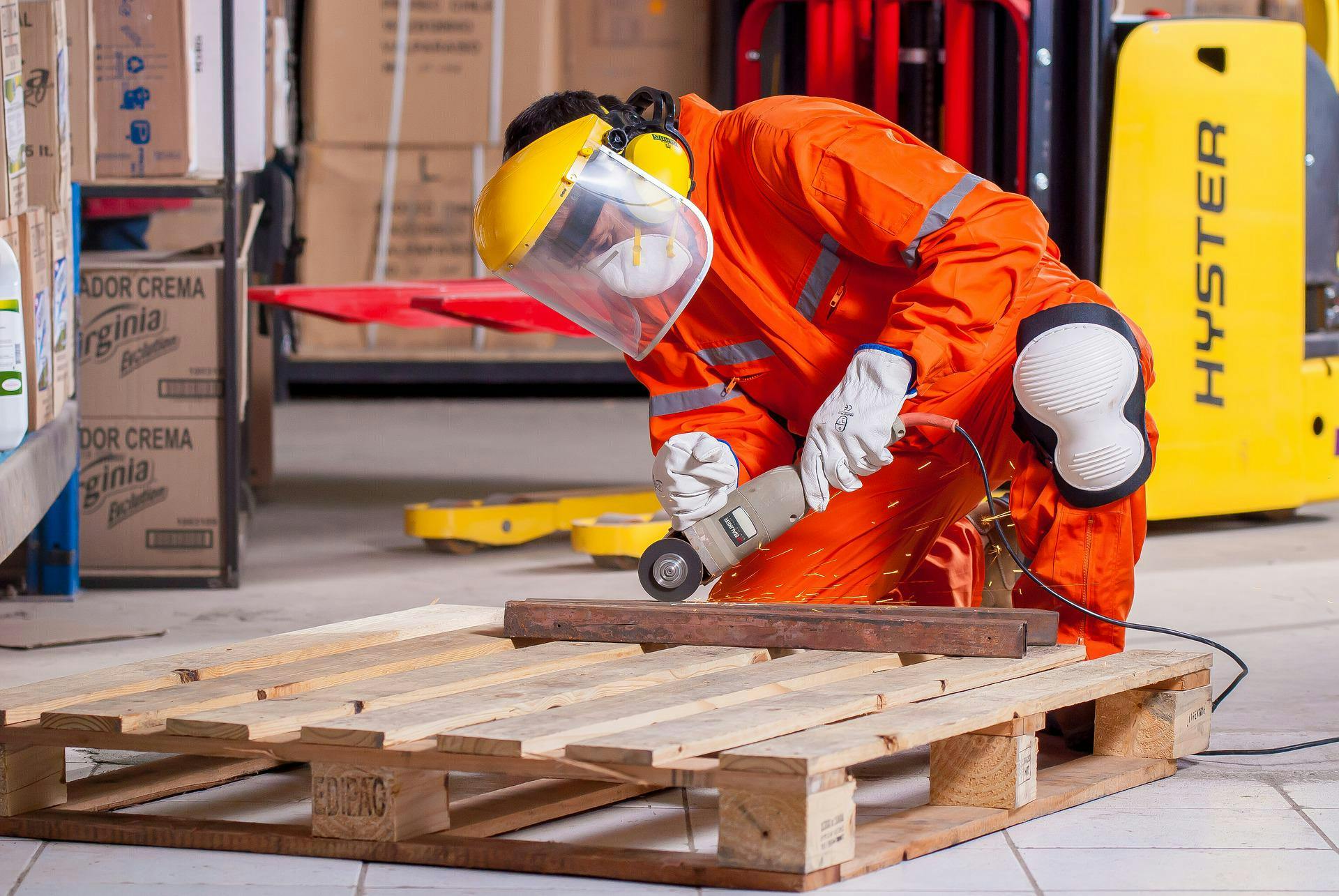 Industrial worker