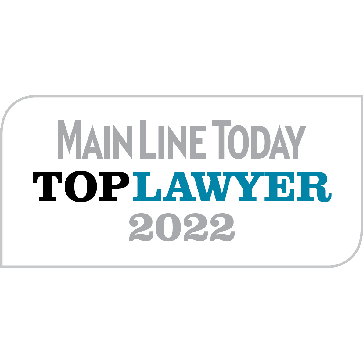 MainLine Today Top Lawyer 2022