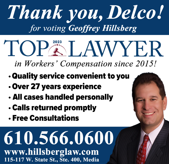 Geoffrey Hillsberg Voted Top Lawer in PA Workers’ Comp