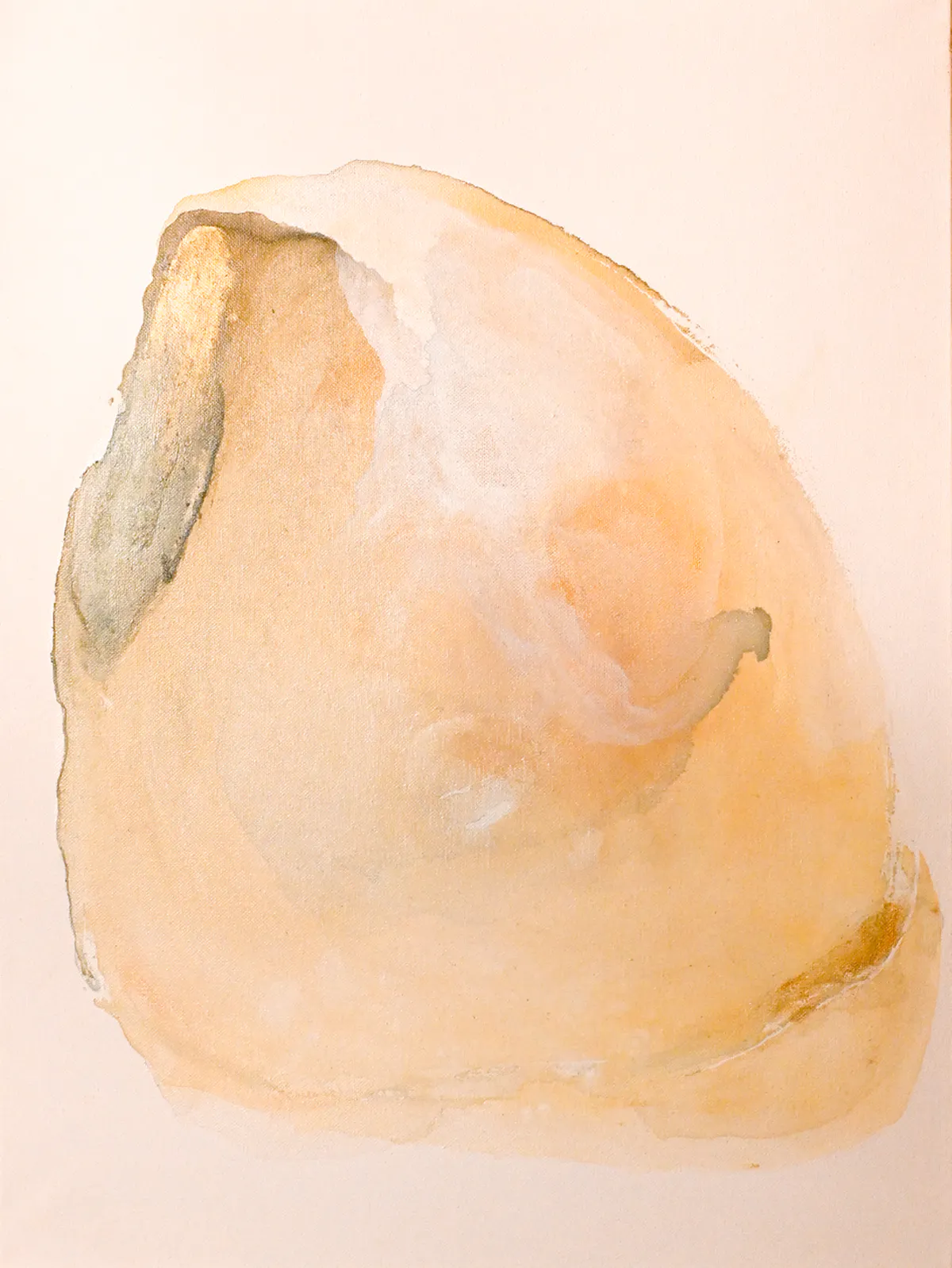 Ethereal textures and delicate tones create a captivating sense of movement and depth. This artwork exudes elegance and serenity, making it a stunning addition to any space.