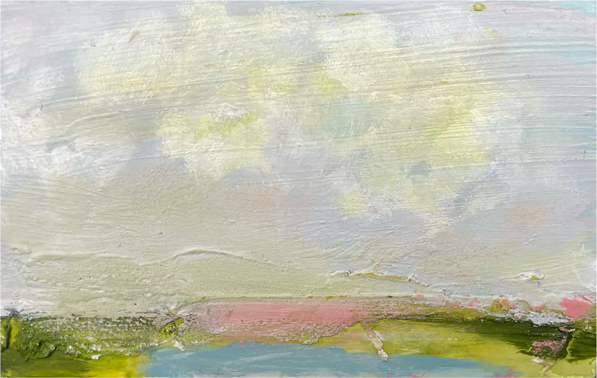 eternal-spring-10, painting by mandy morroni