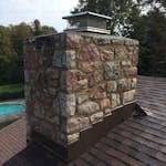 Mortar Pointing done right on a chimney