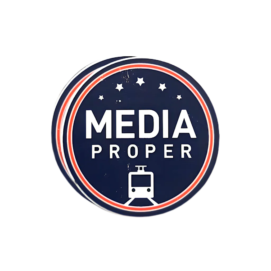 Media Proper Sticker