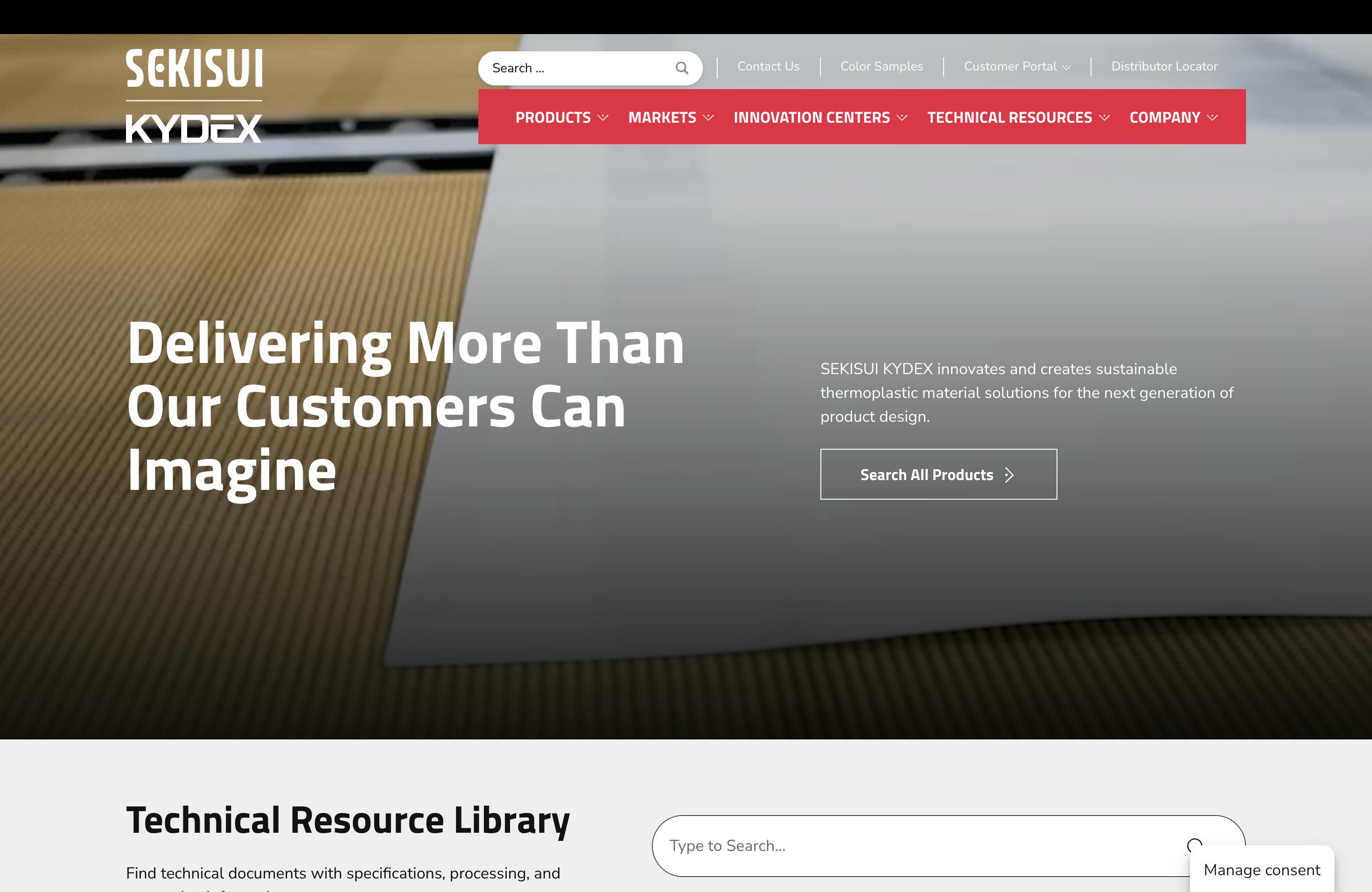 Sekisui Kydex case study screenshot